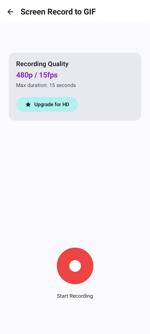 Screen recording to GIF in GifLab